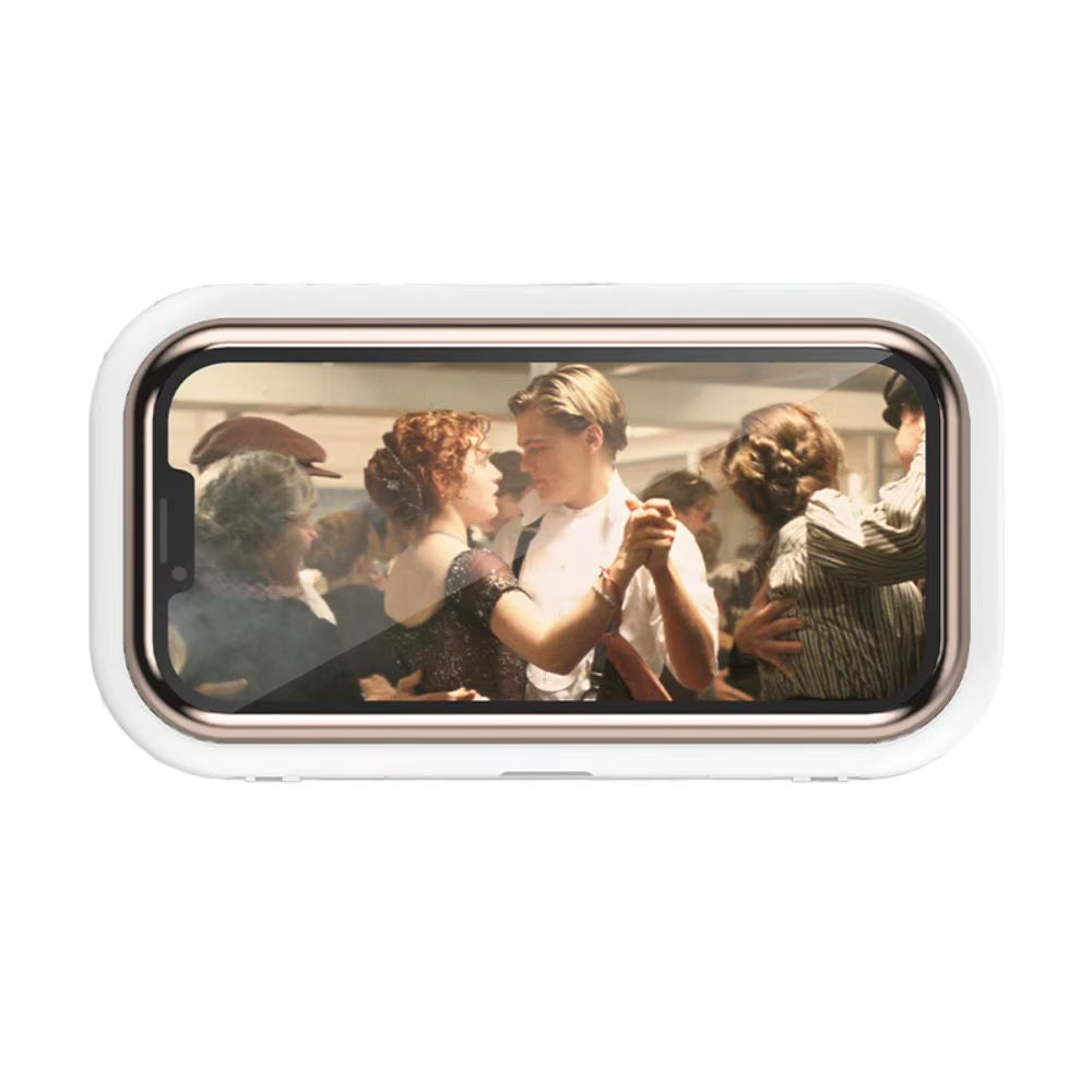 Waterproof Shower Phone Case Rotatable Wall Mount Phone Holder Anti-Fog Touch Screen Phone Shell Shower Sealing Storage Bathroom